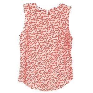 EQUIPMENT 100% Silk Heart Blouse Size XS